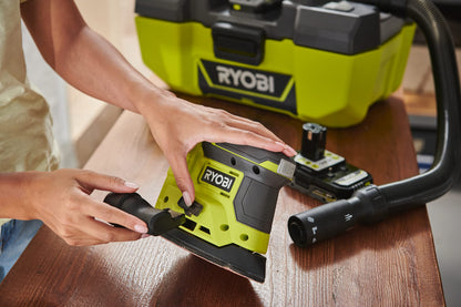 - RYOBI RPS18-0 18 V ONE Plus | Cordless Corner Palm Sander Bare Tool -