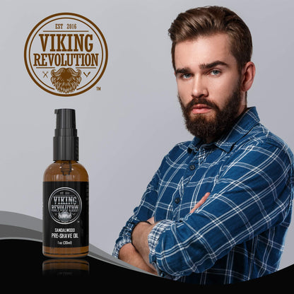 - Pre Shave Oil for Men | Best Pre Shaving Oil with Sandalwood for Safety Razor -
