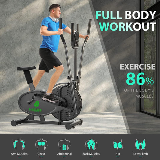 - Elliptical Cross Trainer | Neezee 2 in 1 Cross Trainer -