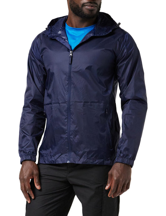 - Regatta Men's Professional Pro Packaway Waterproof & Breathable Windproof Shell Jacket | Navy -