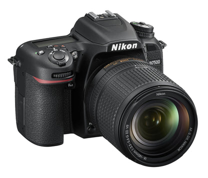 - Nikon D7500 Camera Body with 18-140 mm VR Digital DSLR Kit -