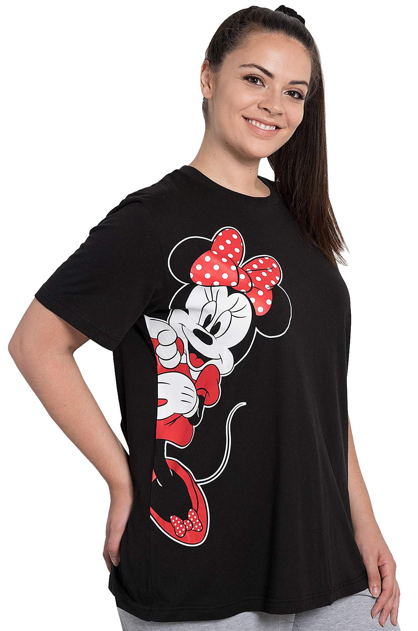 - Disney Womens Plus Size Pajama Set | Minnie Mouse T-Shirt & Pants PJs -