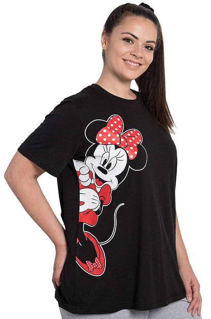 - Disney Womens Plus Size Pajama Set | Minnie Mouse T-Shirt & Pants PJs -