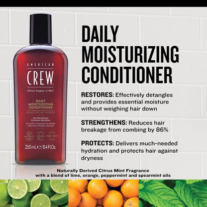 American Crew Daily Moisturizing Conditioner For Men 33.8 oz Conditioner
