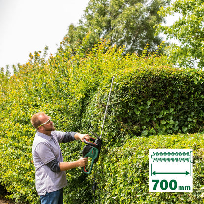 Bosch Home and Garden Hedge trimmer AdvancedHedgeCut 70 (500 W, blade length: 70 cm, for large hedges, tooth opening: 34 mm, in carton packaging)