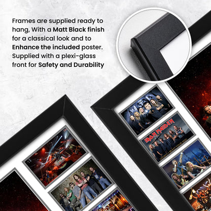 - Iron Maiden Signed Poster Print | Limited Edition Autograph Fan Gift | Collectible Memorabilia Merchandise -