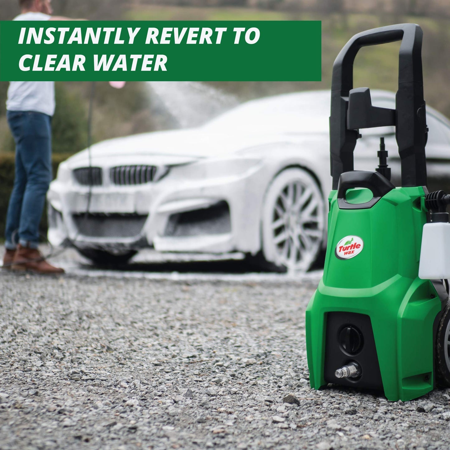 - Turtle Wax TW120 | Multi-Purpose High-Pressure Washer | Compact Car and Home Cleaner with Power Jet Hose and Nozzle, 1600W -