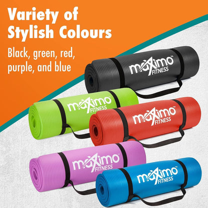 - Maximo Exercise Mat | Multi Purpose Yoga Mat | 183cm x 60cm | Extra Thick -