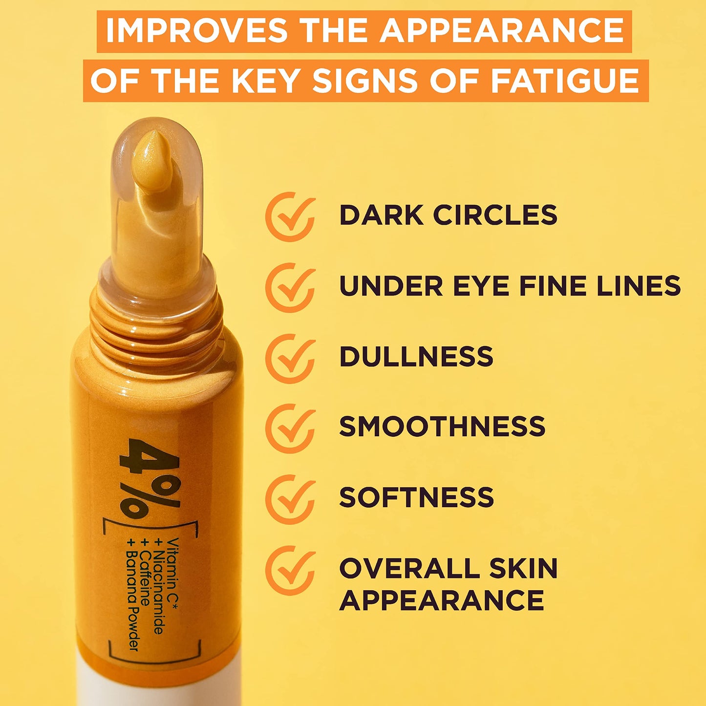 - Garnier Eye Cream | With 4% Vitamin C | Brightening Eye Treatment For Dark Circles -