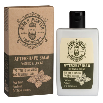 - Men's Master Aftershave Balm | Green Tea and Menthol | After Shave for Men -