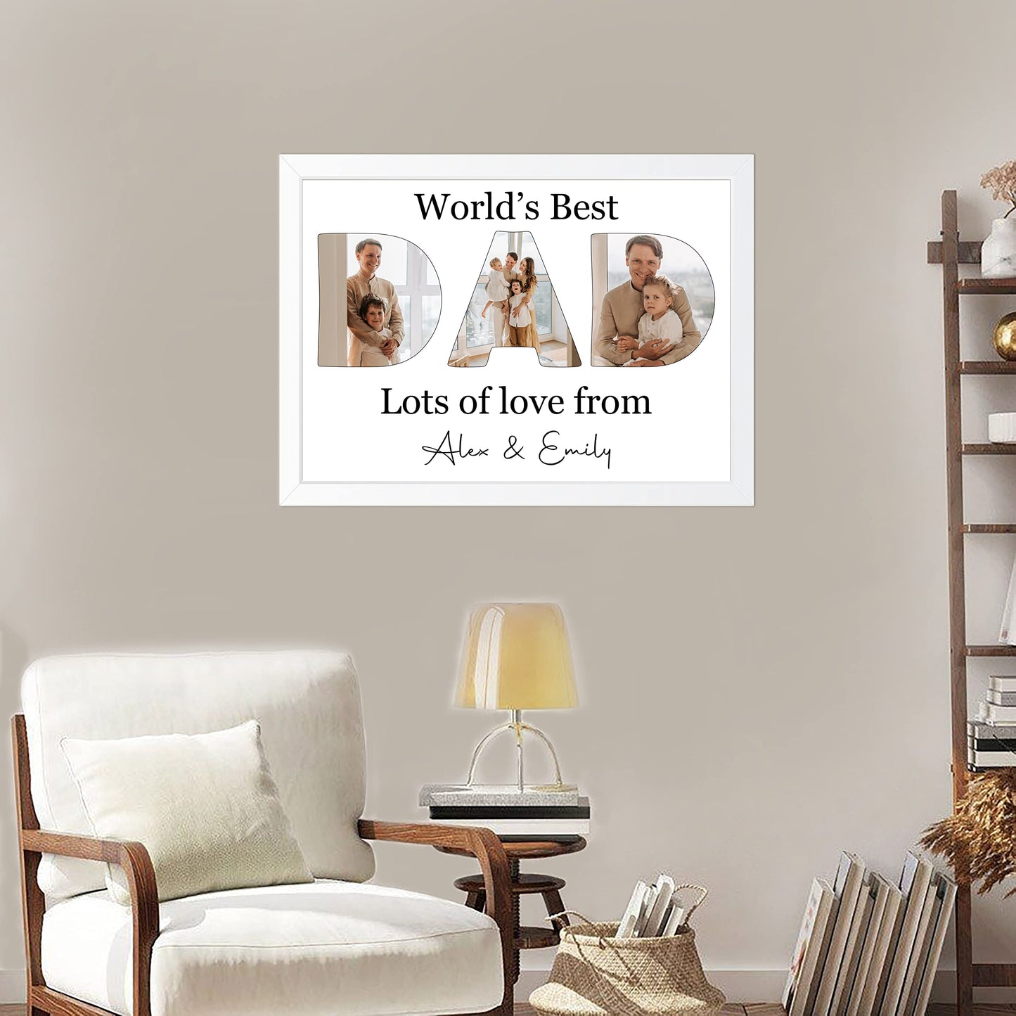 - PB TECH Personalised Father's Day Prints & Framed | A5, A4, A3 Unique Gift -