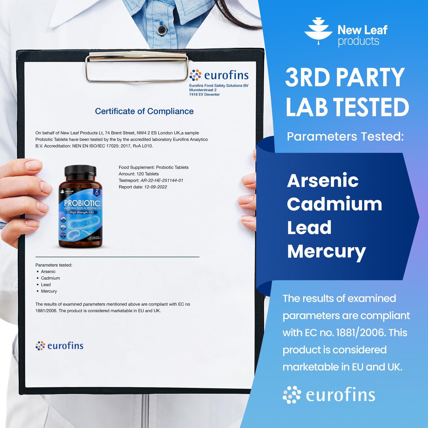 - Probiotic Supplements Acidophilus Probiotic Tablets High Strength | Digestive & Gut Health Supplements -