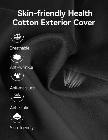 - Travel Ease Ergonomic Lumbar Support Cushion | Memory Foam Back Support Cushion -