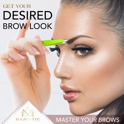 - Majestic Bombay Fine Point + Slant Tweezers for Men –