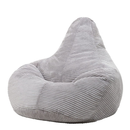 - icon Dalton Cord Recliner Bean Bag Chair | Large Lounge Chair | Gaming Bean Bag -