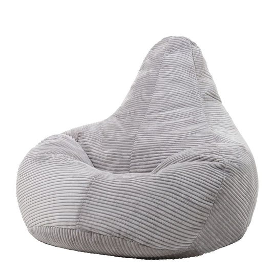 - icon Dalton Cord Recliner Bean Bag Chair | Large Lounge Chair | Gaming Bean Bag -