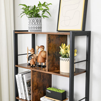 - VASAGLE Bookshelf, Storage Shelf, Large Bookcase with Doors -