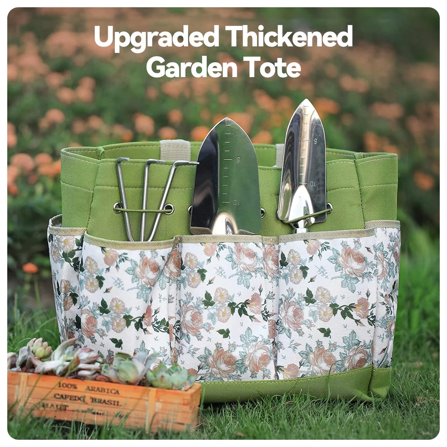 - Grenebo Gardening Tools | 9-Piece Gardening Hand Tools Set -