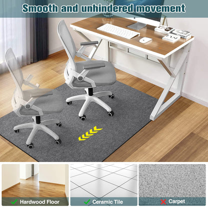 - Office Chair Mat | Hardwood Floor Protector -