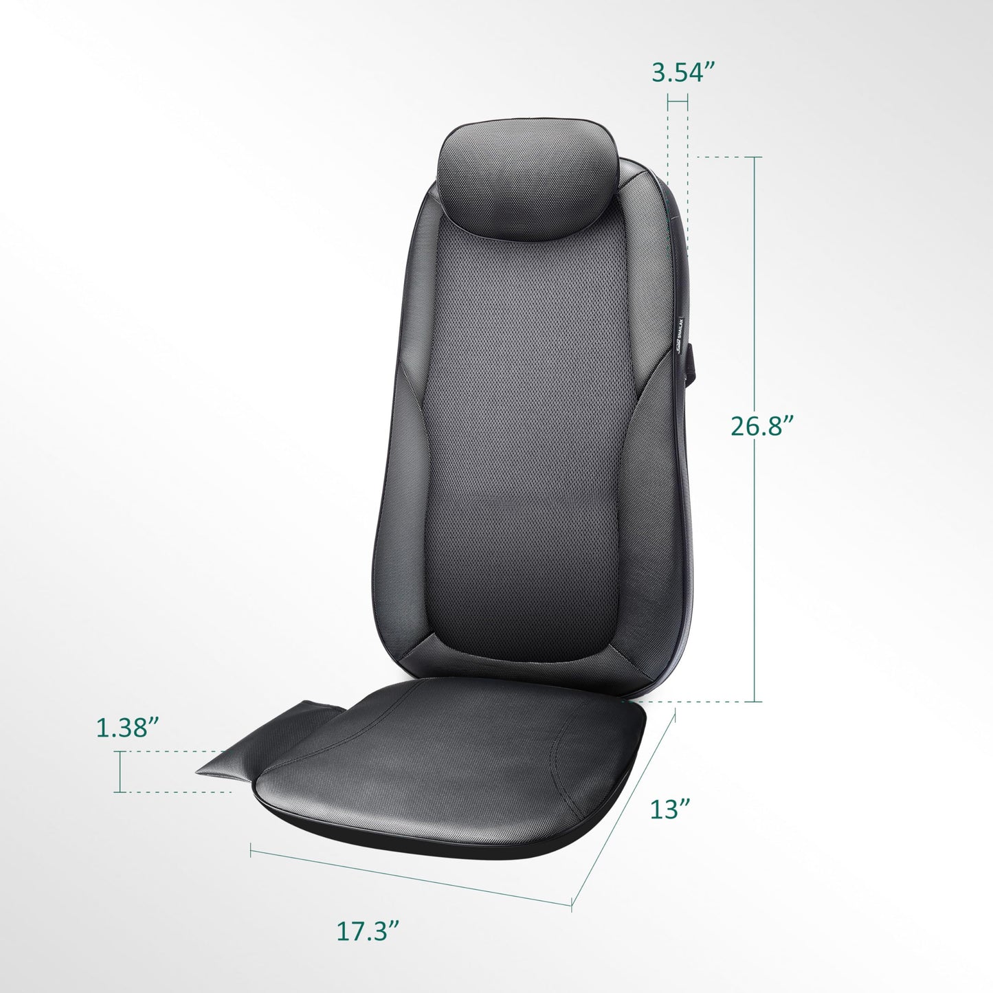 - Snailax Shiatsu Back Massager | Heat for Back Pain -