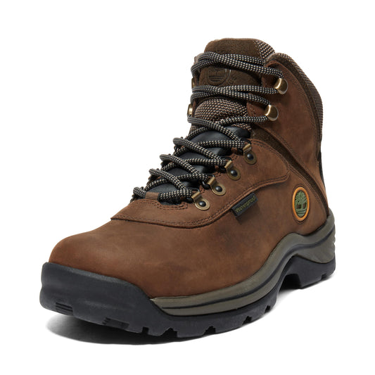 - Timberland Men's White Ledge Mid Wp Chukka Boots | Md Brown Full Grain -