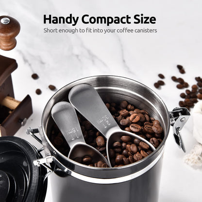 - U-Taste 18/8 Stainless Steel Coffee Scoop -