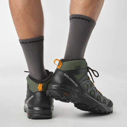 - Salomon X Braze Mid Gore-Tex | Men's Hiking Waterproof Shoes -
