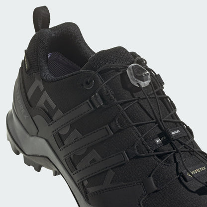 adidas Men's Terrex Swift R2 Gore-TEX Hiking Shoes Sneaker, Core Black/Core Black/Grey Five, 9 UK