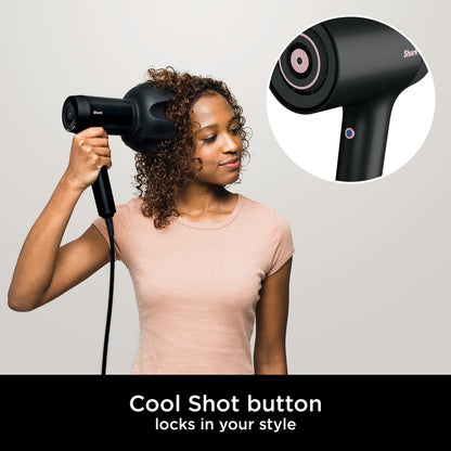 - Shark STYLE iQ Hair Dryer| Styler| 2-in-1 | Concentrator & Curl-Defining Diffuser -