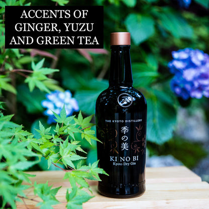 - KI NO BI Kyoto Dry Gin | 70 cl | Gift Box -