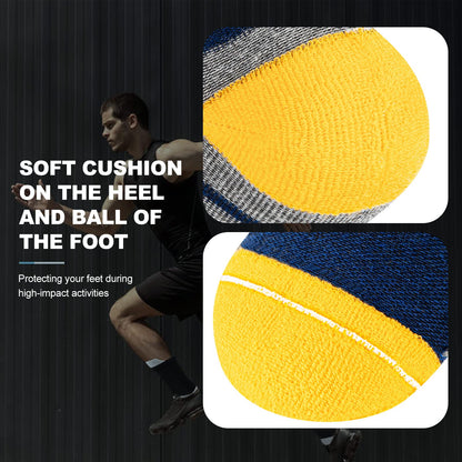 - Niofind Mens Socks | 6 Pairs | Cushioned Men Women Socks | Anti-Blister -
