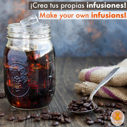 Cold Brew Jug - 2 litre (Cold Brew Coffee Maker) Infuser with Fine Mesh Filter and Airtight Lid Design in Tritan 100% BPA Free