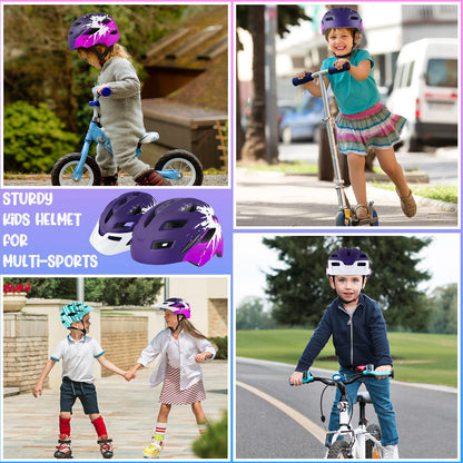 - RaMokey Kids Helmet | Kids Bike Helmet for Boys Girls Age 3-15 | Light Weight Cycling Helmet -