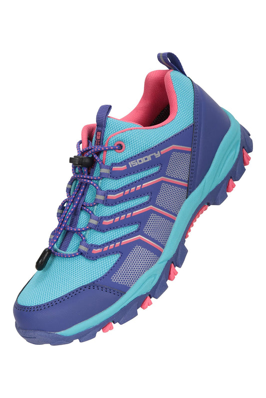 - Mountain Warehouse Bolt Kids Active Waterproof Shoes | Rainproof IsoDry Sneakers with Mesh upper -