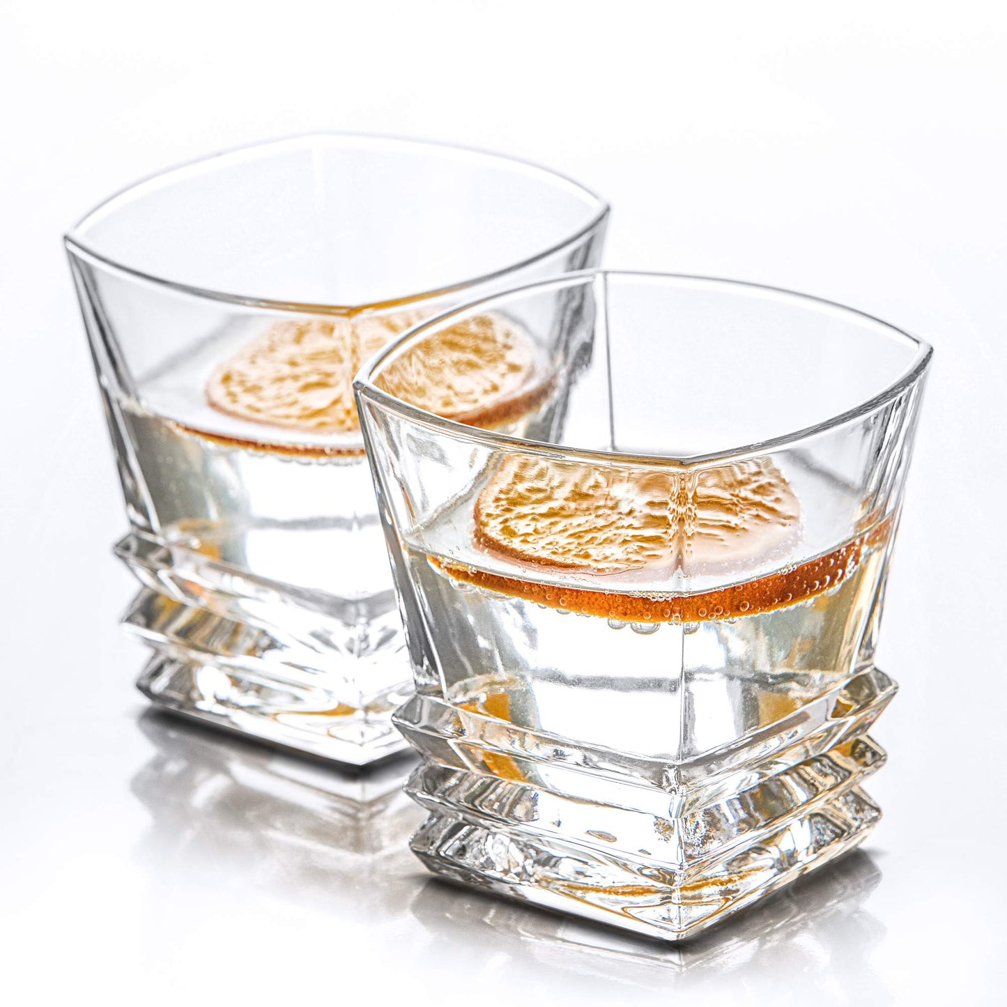 - Van Daemon Crystal Whisky Decanter (750ml) and Set of 4 Whiskey Glasses (300ml) -