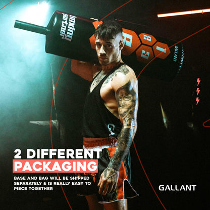 - Gallant 5.5ft Free Standing Punch Bag-Heavy Duty Pedestal Stand Boxing Bag for Kickboxing -