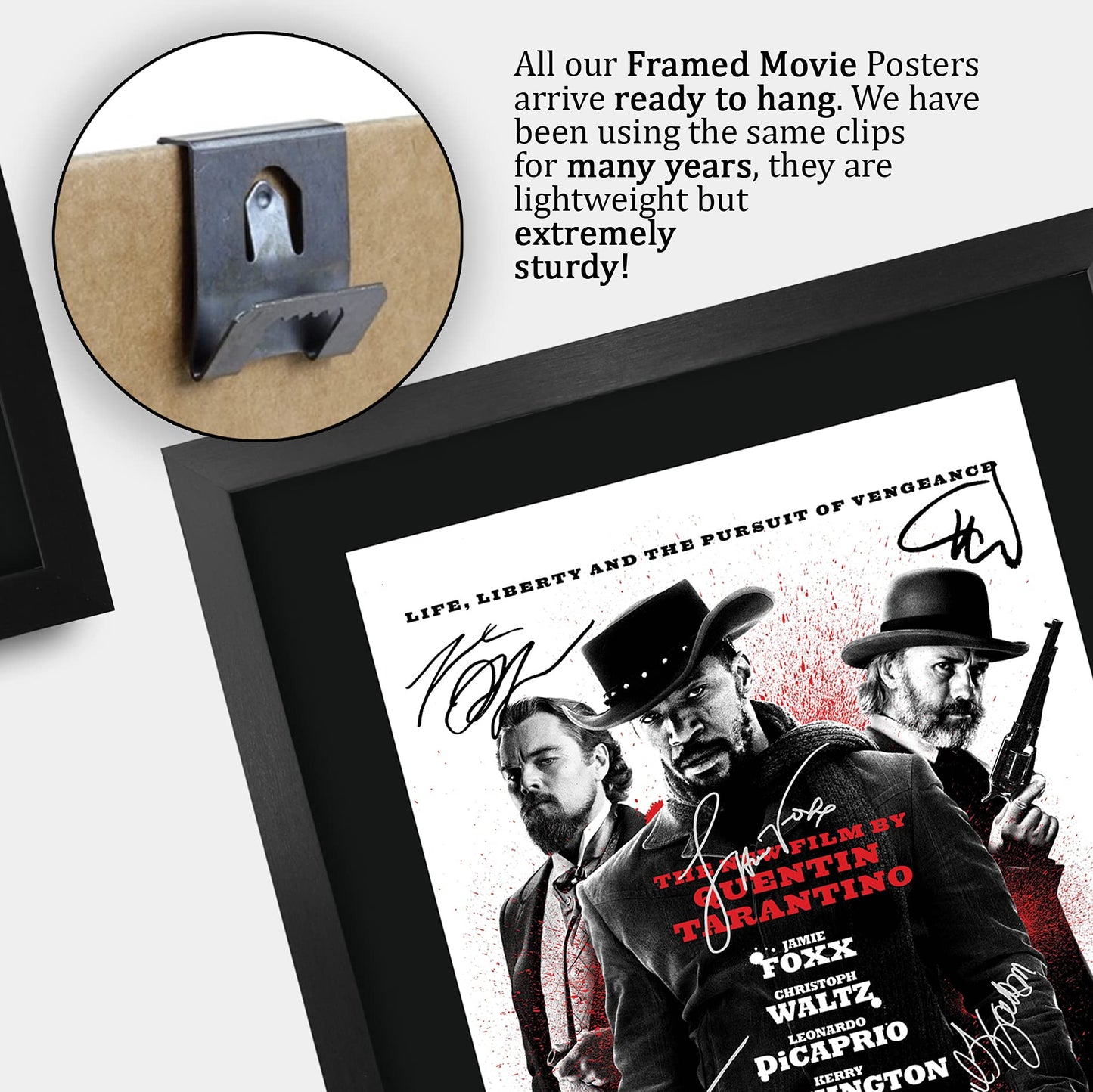 - HWC Trading A3 FR Django Movie Poster -