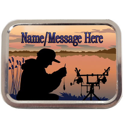 - Personalised Carp Fishing st156 2oz Tobacco Tin -