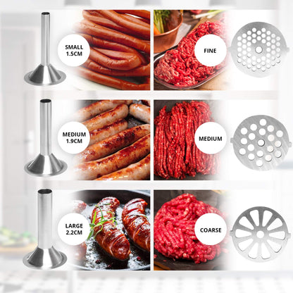 - Duronic Meat Grinder MG301 | Electric Meat Mincer Machine | Sausage Maker and Kibbeh Maker | Grinder Mixer for Food -