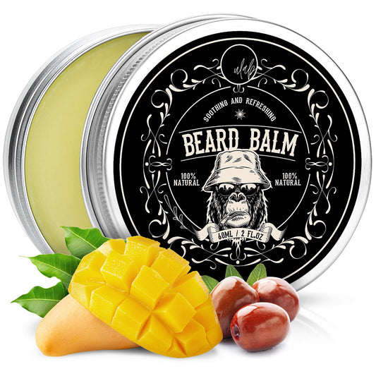 - uLab Gorilla Beard Balm for Men, with Mango and Jojoba, 60ml -