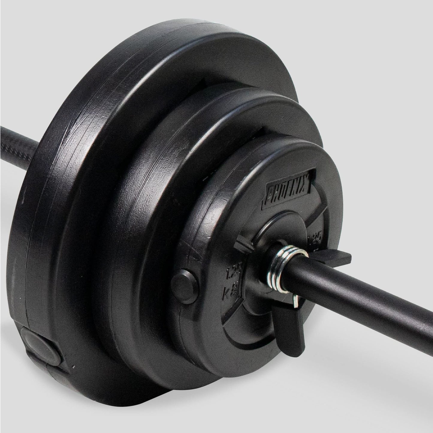 - Phoenix Fitness Barbell Weight Set | 20kg Adjustable Barbell Set -