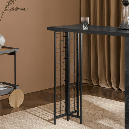 - SoBuy FWT100-SCH | Kitchen Breakfast Bar Table | Dining Table Coffee Bar -