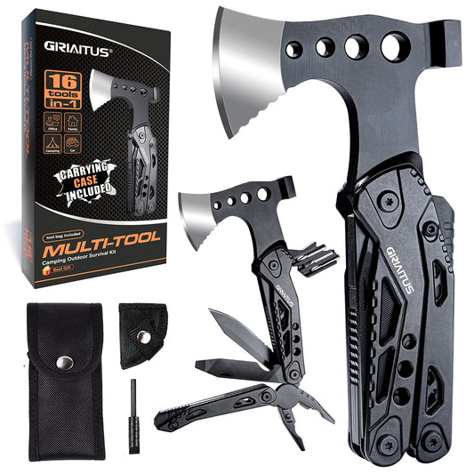 - GIRIAITUS Camping Multitool |  16 in 1 Upgraded Multi Tool -