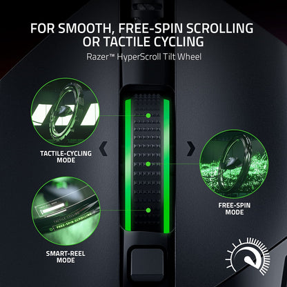 - Razer Basilisk V3 | Wired Customisable Gaming Mouse | Black -