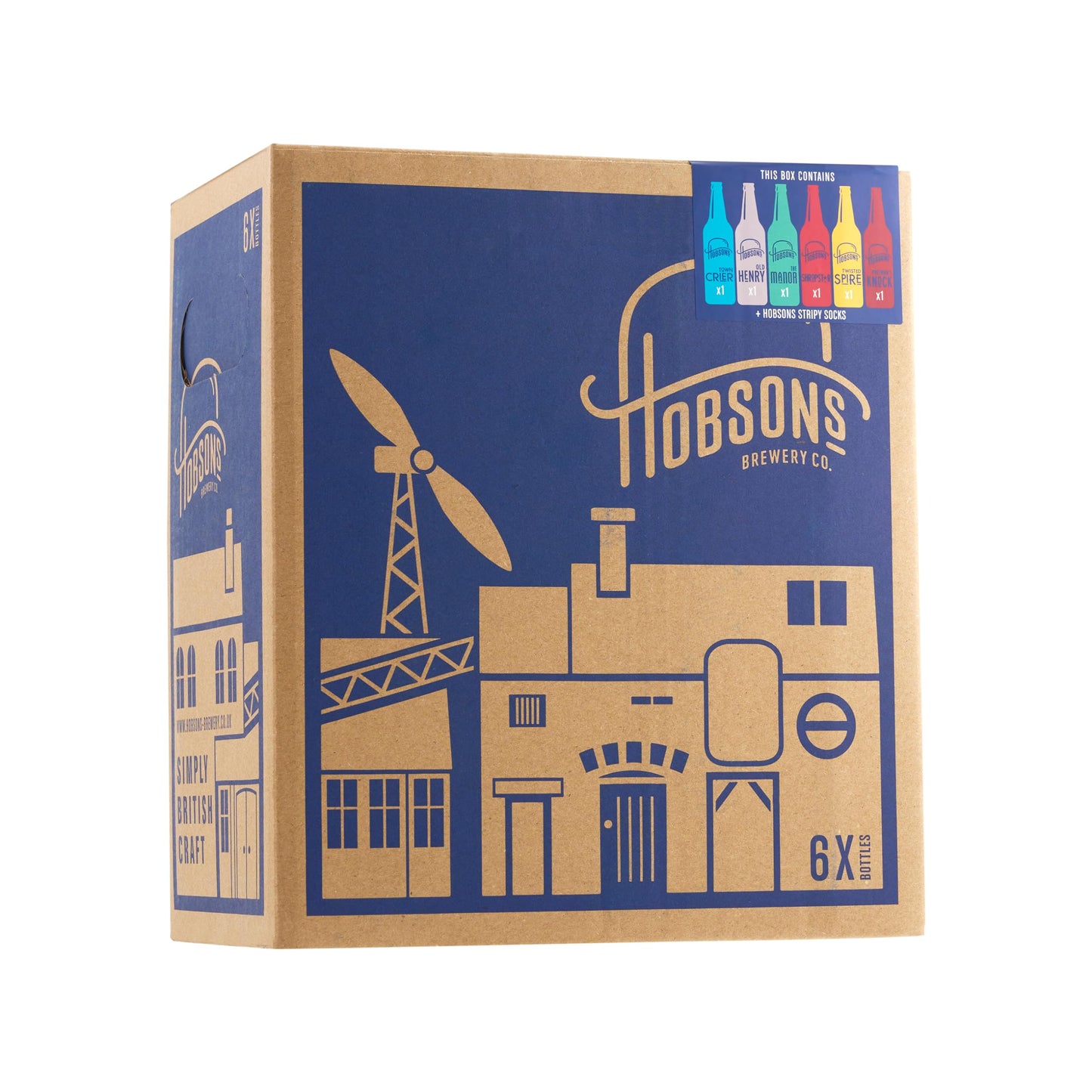 - Hobsons Premium Craft Beers Gift Set | Mixed Real Ale Taster Selection 6 x 500ml Bottle Pack -