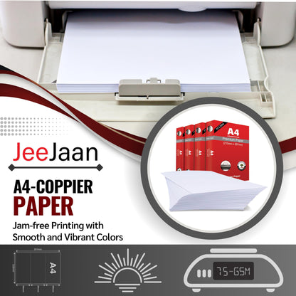 - JeeJaan® 1000 Sheets Value Multipurpose Copier Paper -
