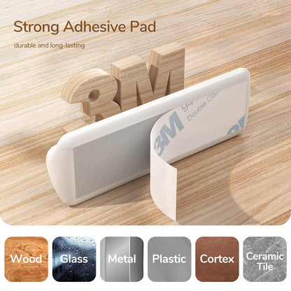 - SYNCWIRE Cable Clips | Cord Organizer | Cable Management | Self Adhesive | 5 Pack | White -