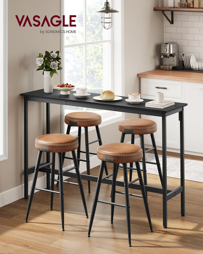 - VASAGLE Bar, Kitchen, Pub Dining High Table -