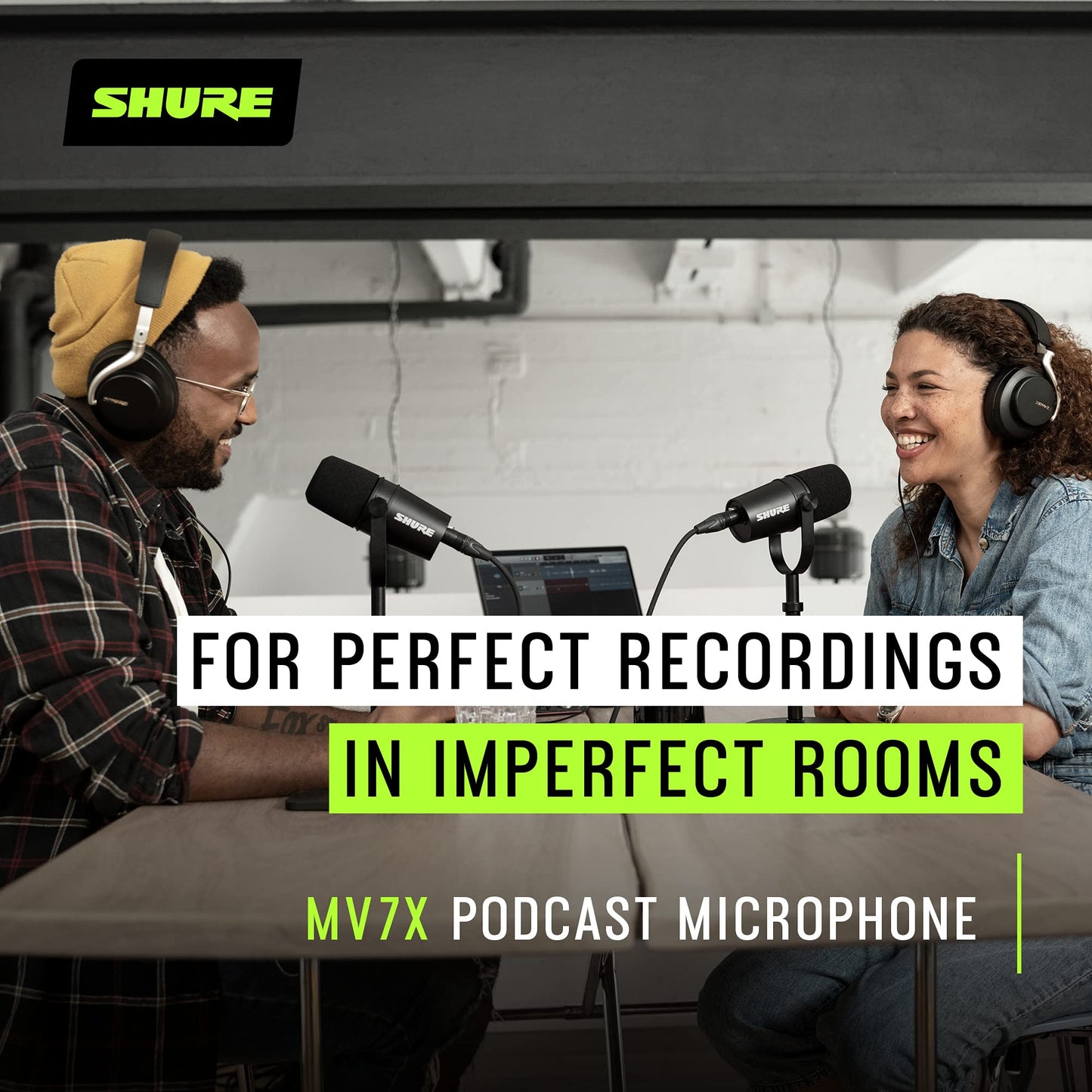 - Shure MV7X XLR Podcast Microphone | Pro Quality Dynamic Mic for Podcasting & Vocal Recording | Black -