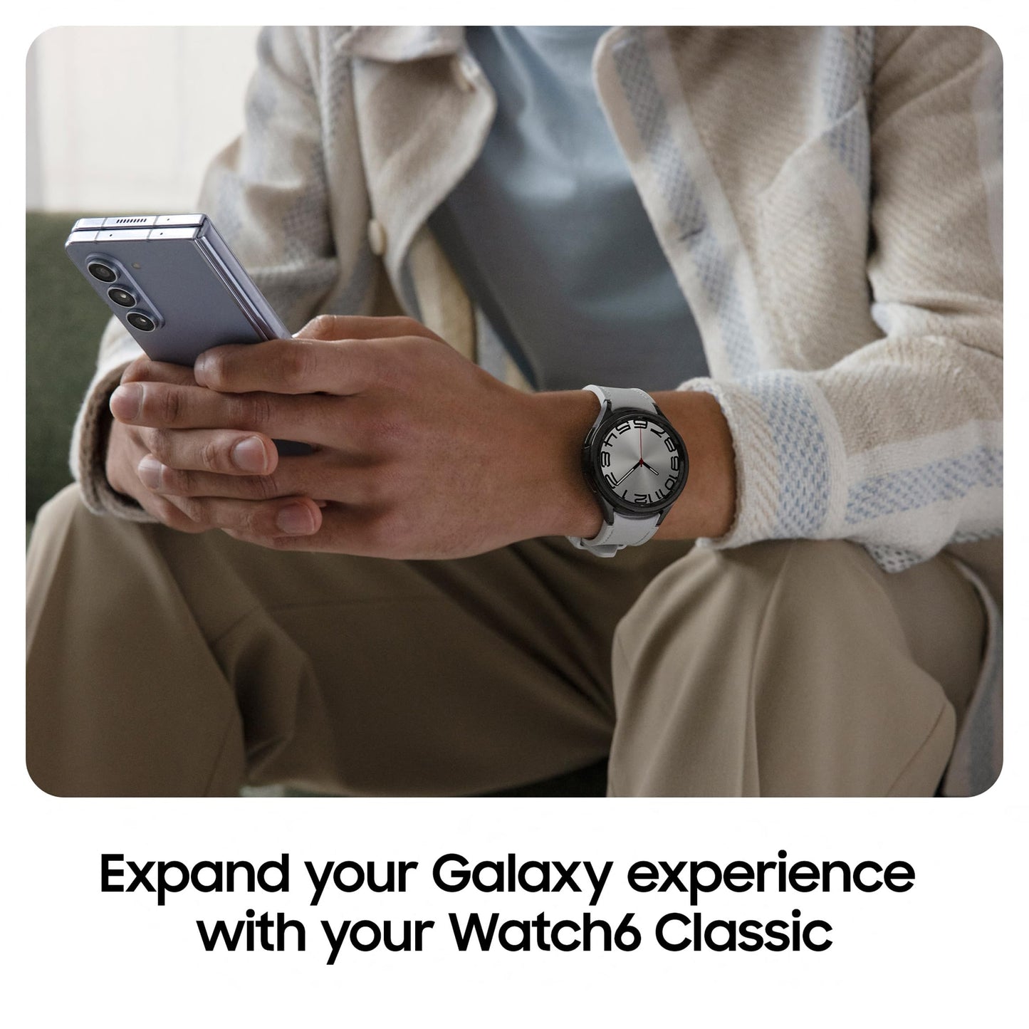 - Samsung Galaxy Watch6 Classic Smart Watch | Fitness Tracker | Bluetooth | 43mm | Black -
